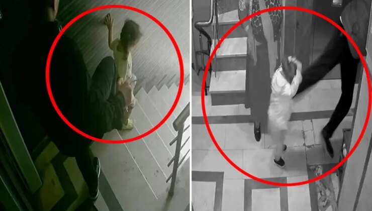 Böyle baba olmaz olsun! Görüntüyü izleyenler dehşete düştü