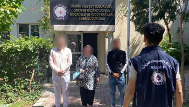 Bursa’da göçmen kaçakçılığı operasyonu: 3 gözaltı