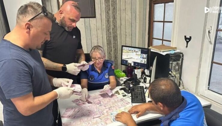 Dilenciden çıkan para şoke etti!