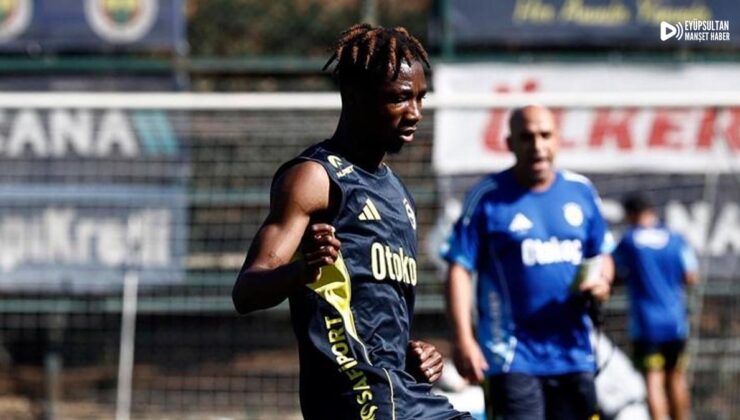 Dorgeles Nene, Fenerbahçe’deki ilk antrenmanına çıktı