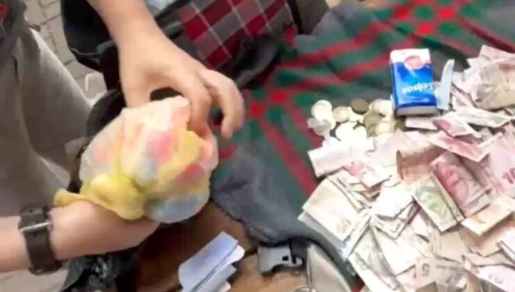 Eyüpsultan’da Dilencilik Operasyonu: Pazar Arabasında 35 Bin TL ve 10 Çeyrek Altın Bulundu