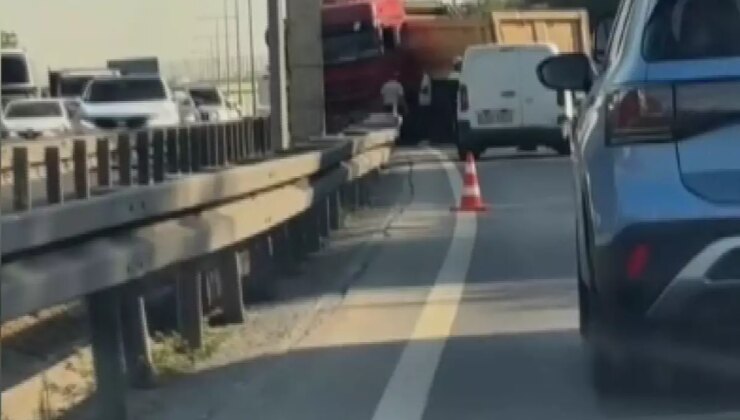 Eyüpsultan’da TIR Kazası: Direksiyon Hakimiyeti Kaybedildi