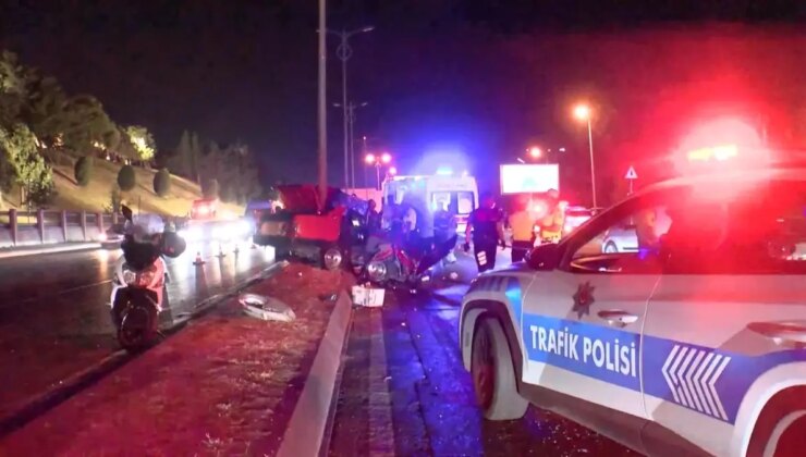 Eyüpsultan’da Trafik Kazasında Sürücü Hayatını Kaybetti