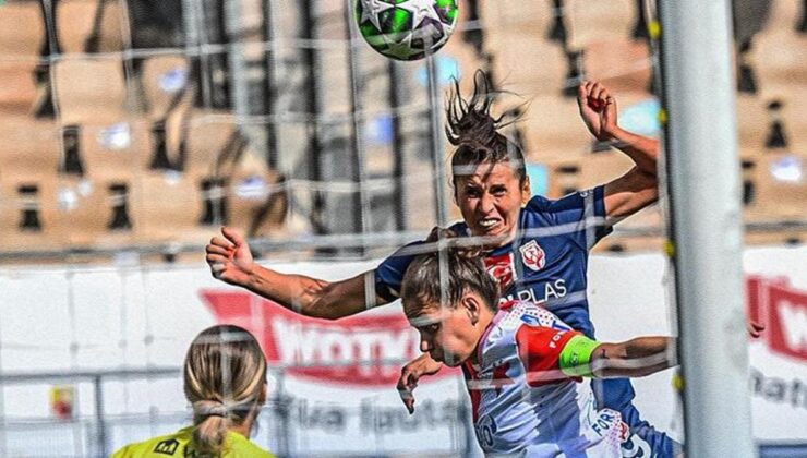 FOMGET Kadın Futbol Takımı, Slavia Prag’a mağlup oldu