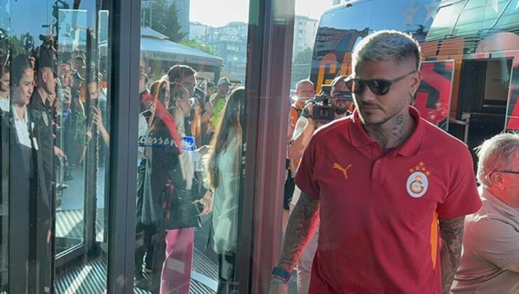 Galatasaray, Kayseri’de coşkuyla karşılandı!