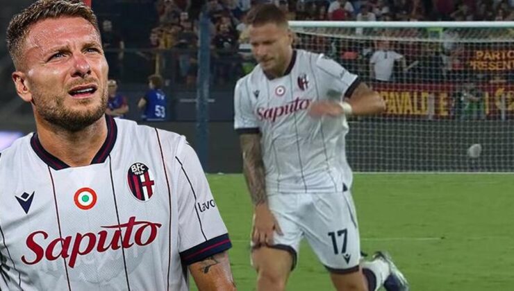 Immobile Bologna’daki ilk maçında kabus gördü! Yaşlı kurt sakatlandı, devam edemedi
