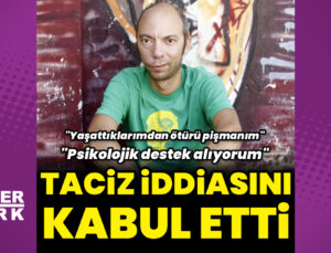 Kaan Sezyum, taciz iddiasını kabul etti: Özür dilerim