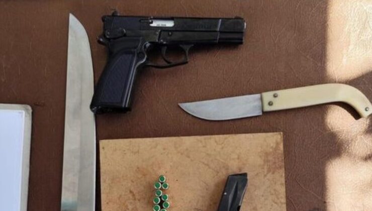 Kayseri’de sosyal medyada tabanca ve pala paylaşımları yapan çocuk yakalandı