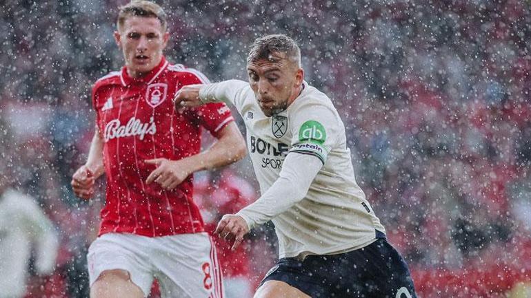 Lucas Paqueta golünü attı, Villaya transfer cevabını verdi... Nottingham Forest - West Ham United maç sonucu 0-3
