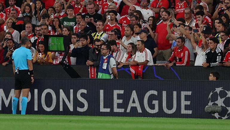 Maça damga vuran inceleme Benfica attı, VARdan döndü