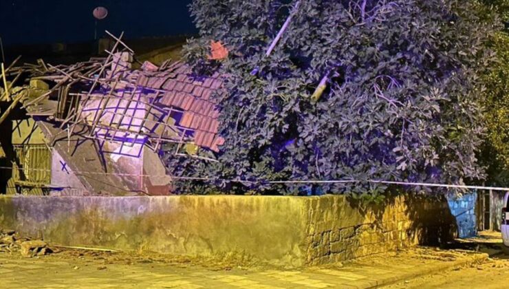 Malatya’da evin çatısı çöktü! Anne ve kızı son anda kurtuldu