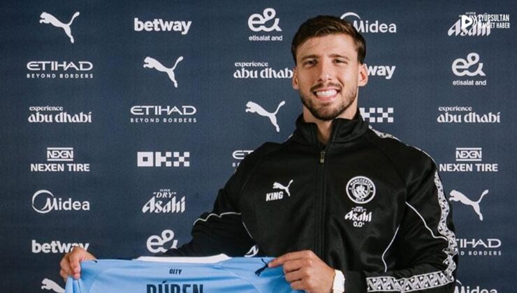 Manchester City, Ruben Dias ile sözleşme uzattı