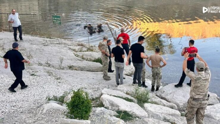 Serinlemek için girdiği çayda boğuldu