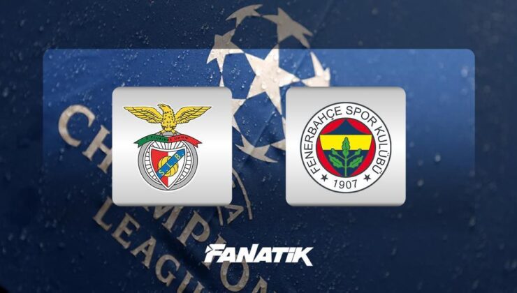 CANLI |  Benfica – Fenerbahçe maçı ne zaman, saat kaçta hangi kanalda? (İşte 11’ler)