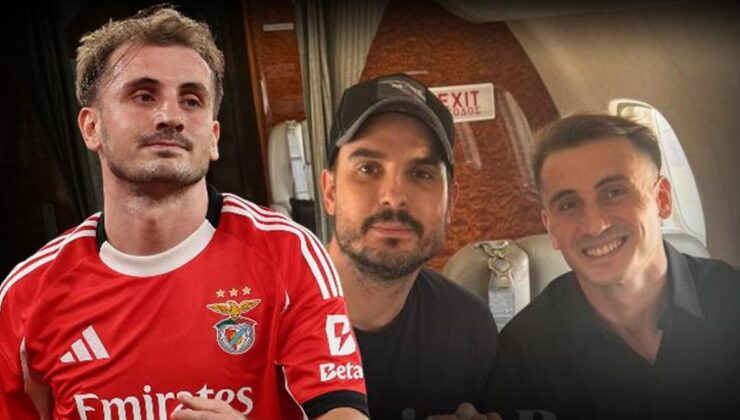 CANLI |  Fenerbahçe, Kerem Aktürkoğlu’na kavuşuyor! İstanbul’a geliyor, Benfica’ya veda etti | Uçaktan ilk kare