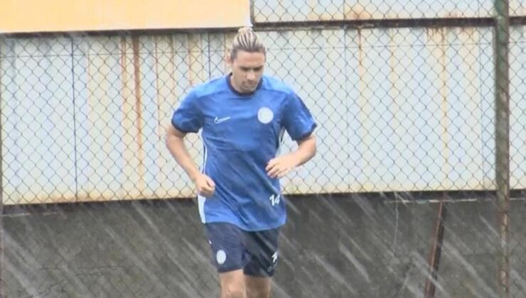 Taylan Antalyalı antrenmanlara başladı