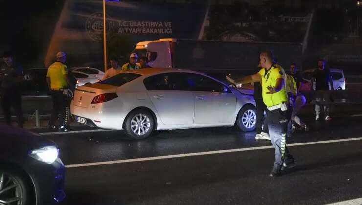 TEM Otoyolu’nda Zincirleme Kaza: 6 Yaralı