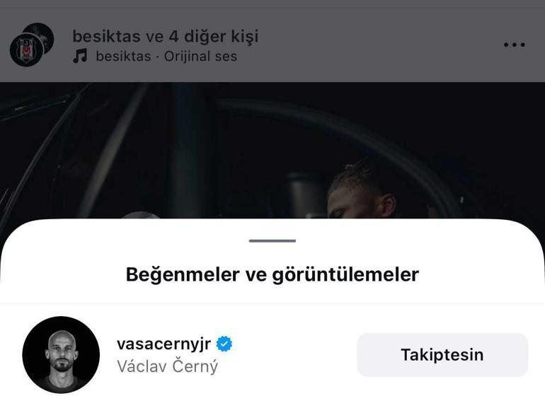 Vaclav Cernyden Beşiktaşlıları heyecanlandıran hamle Transferde son dakika