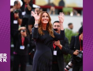 Venedik Film Festivali kırmızı halısında başrol Julia Roberts’ın