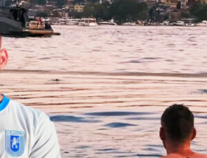 Alexandru Cicaldau, Boğaziçi’nde yüzdü