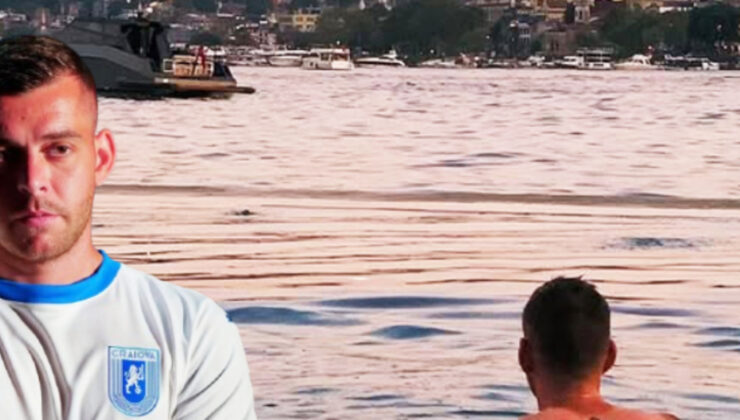 Alexandru Cicaldau, Boğaziçi’nde yüzdü