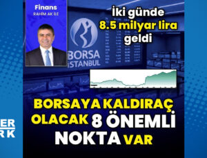 Borsanın 8 önemli desteği