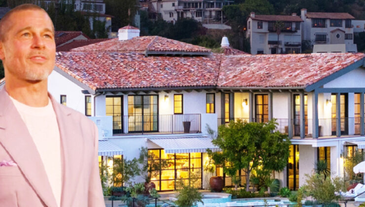 Brad Pitt, 12 milyon dolara malikane satın aldı