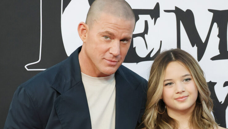 Channing Tatum, 12 yaşındaki kızıyla kırmızı halıya çıktı
