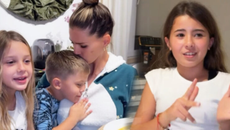 China Suárez ve çocukları Türkçe öğreniyor