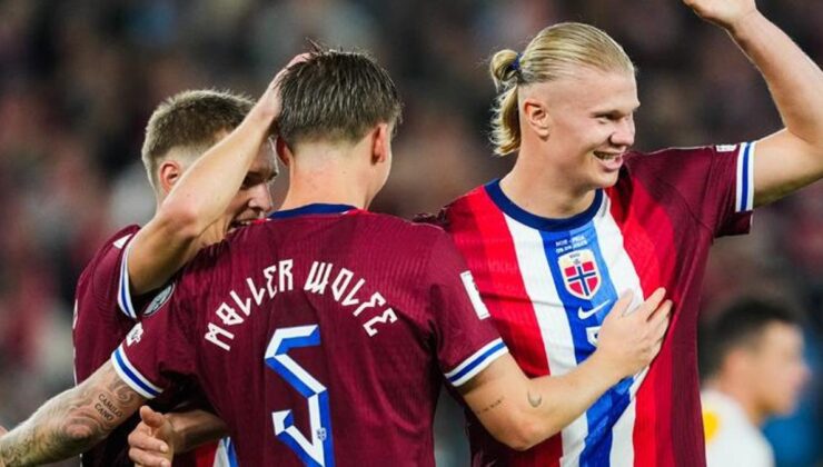 Dünya Kupası Elemelerinde tarihi skor: Tam 12 gol atıldı, Erling Haaland’ı kimse durduramadı