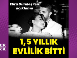 Ebru Gündeş ile Murat Özdemir ayrıldı