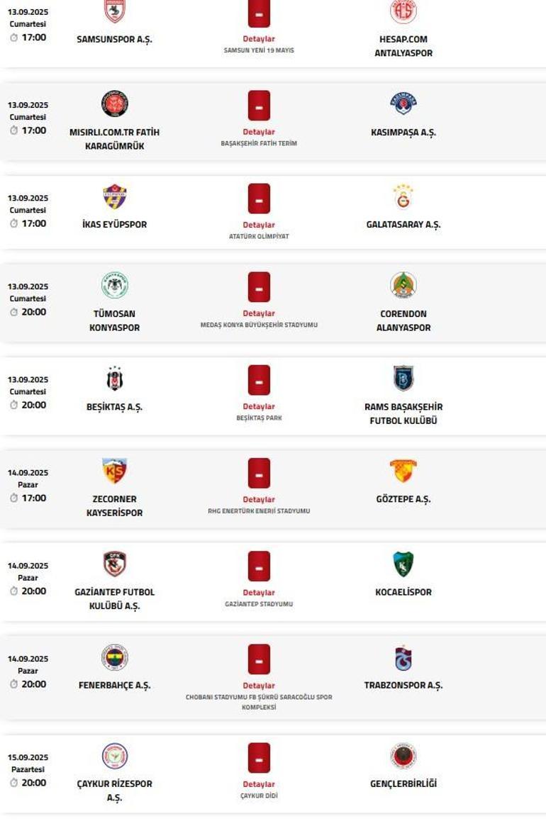 Eyüpspor-Galatasaray maçının tarihi belli oldu TFF resmen açıkladı