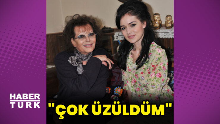 Fahriye Evcen: Çok üzüldüm