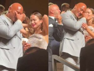 Filmi Venedik’te 15 dakika alkışlanan Dwayne Johnson gözyaşlarını tutamadı