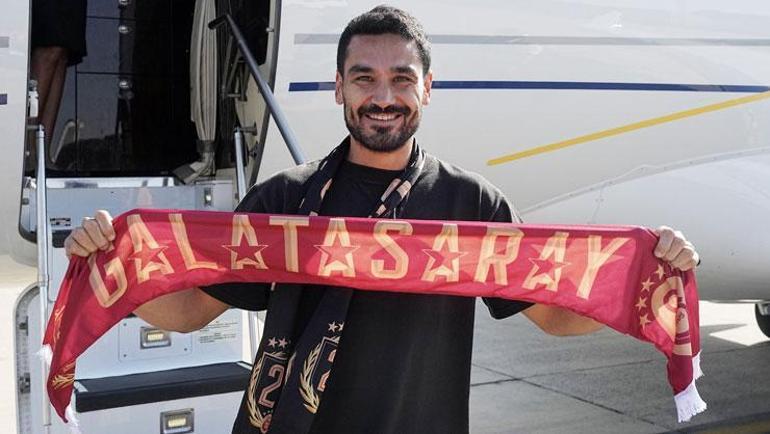 Galatasarayın yıldızı Leroy Saneden İlkay Gündoğana hoş geldin mesajı