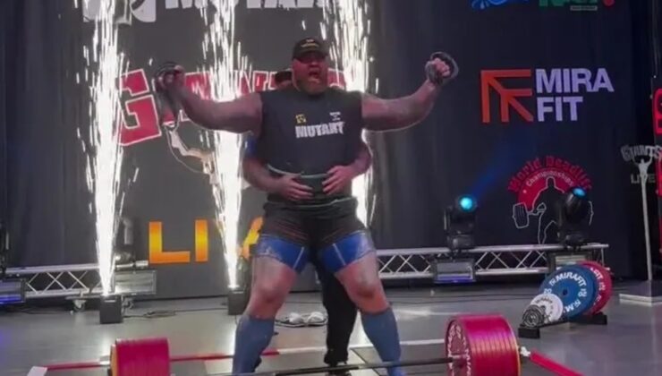 ‘Game of Thrones’ yıldızı Hafthor Bjornsson dünya rekoru kırdı