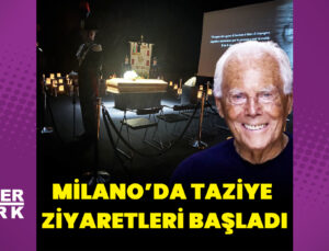 Giorgio Armani için Milano’da taziye ziyaretleri başladı