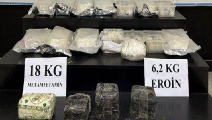 Hakkari’de 26 kilo 529 gram uyuşturucu ele geçirildi