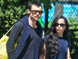Harry Styles ve Zoe Kravitz aşkı belgelendi