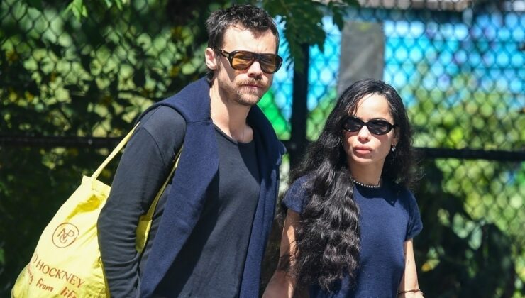 Harry Styles ve Zoe Kravitz aşkı belgelendi