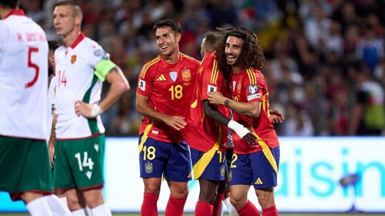 İspanya Bulgaristan deplasmanında 3 puanı 3 golle aldı I Maç sonucu 0-3