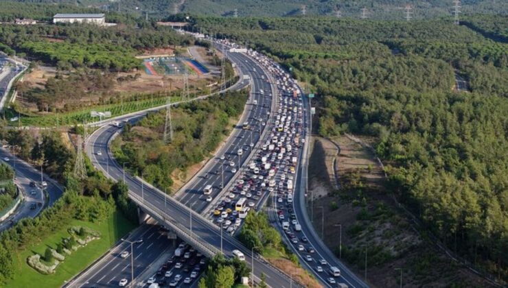İstanbul’da pazartesi trafiği!