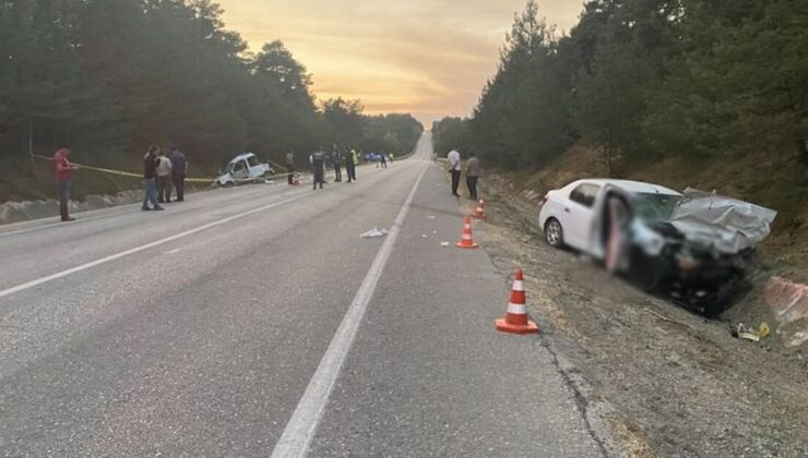 Kastamonu’da iki araç çarpıştı: 2 ölü, 5 yaralı