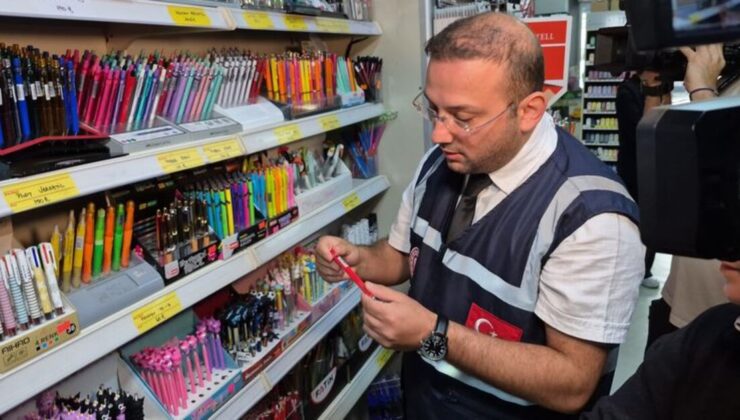 Kırtasiyelerde fahiş fiyat denetimi: 15 milyon TL’yi aşan ceza kesildi