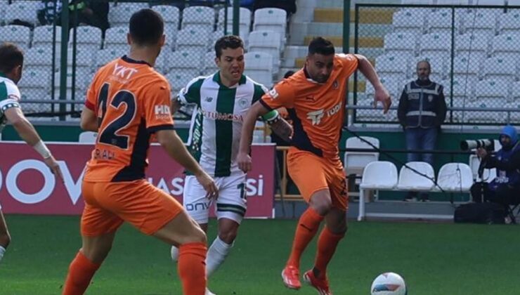 Konyaspor ile Başakşehir 29. kez karşı karşıya gelecek