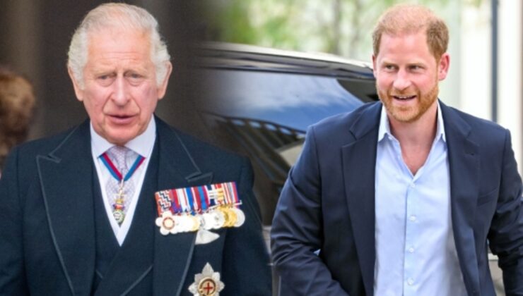 Küskün baba-oğul Kral Charles ile Prens Harry 19 ay sonra görüştü