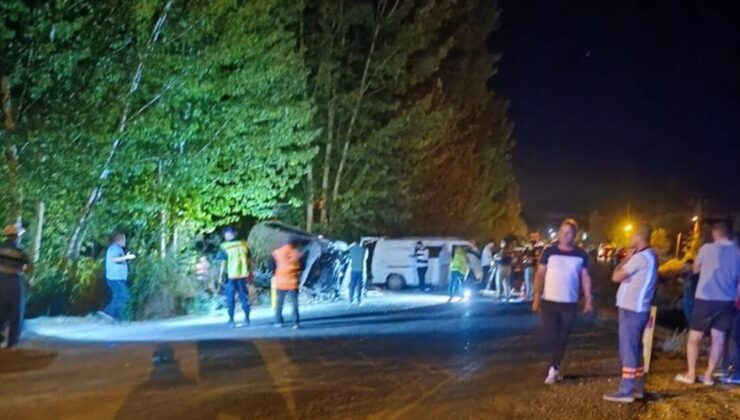 Mersin’de zincirleme trafik kazası: 1 ölü, 8 yaralı