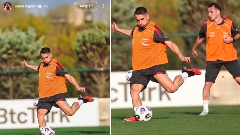 Milli Takımda Yunus Akgünden olay yaratan Kerem Aktürkoğlu hamlesi Tek kalemde silip attı