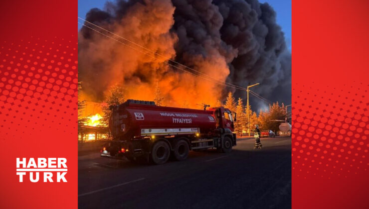 Niğde’de ambalaj fabrikasında yangın!