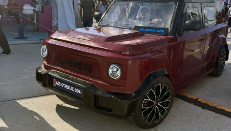 Öğrencilerin geliştirdiği elektrikli araç Lyra, TEKNOFESTte sergileniyor